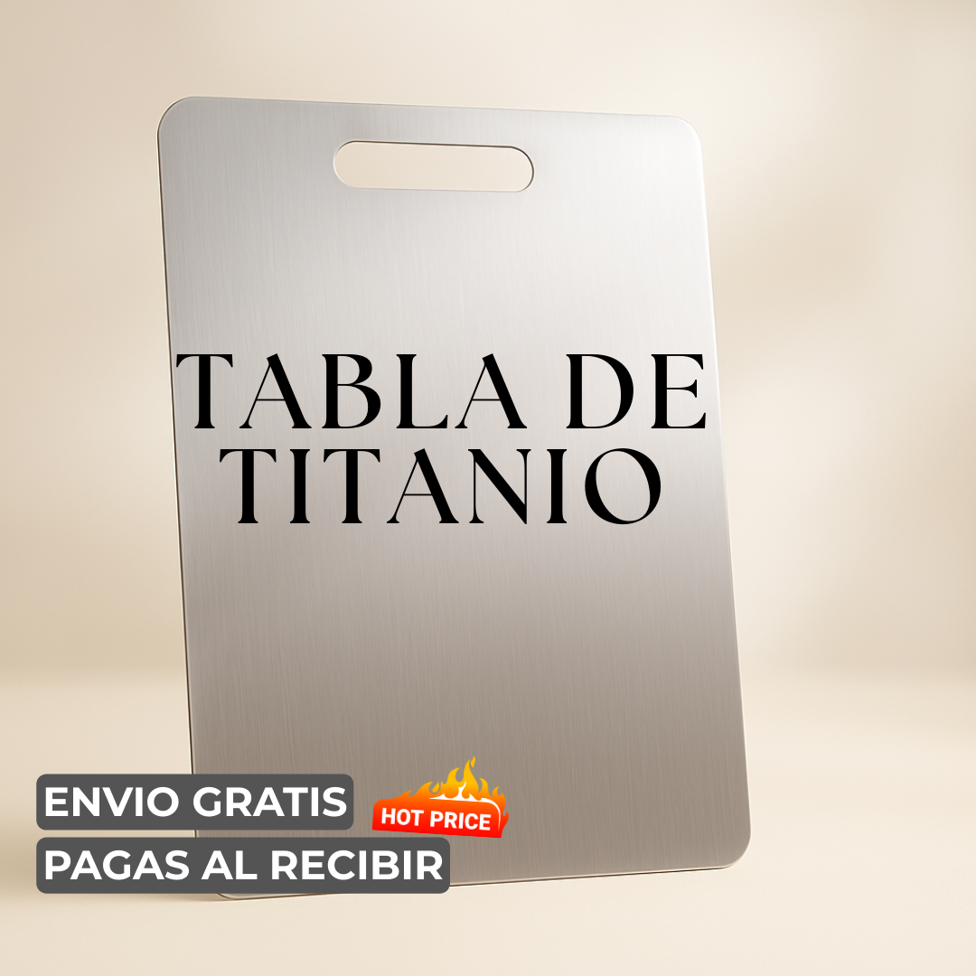 🔪 Tabla de Corte de Acero Inoxidable + ENVÍO GRATIS