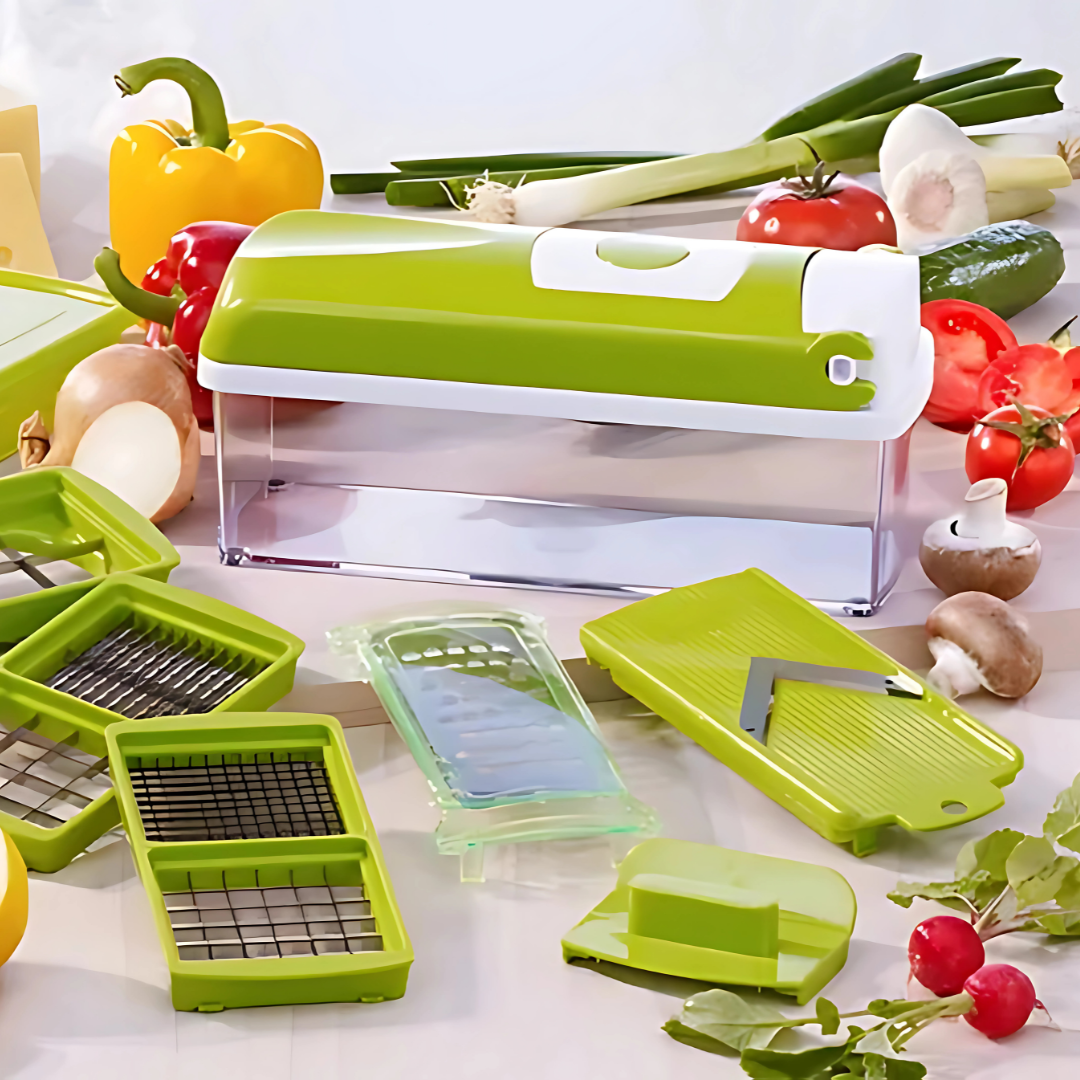 PICADOR Y RALLADOR DE VERDURAS Y FRUTAS – Cocina fácil, rápida y sin desorden