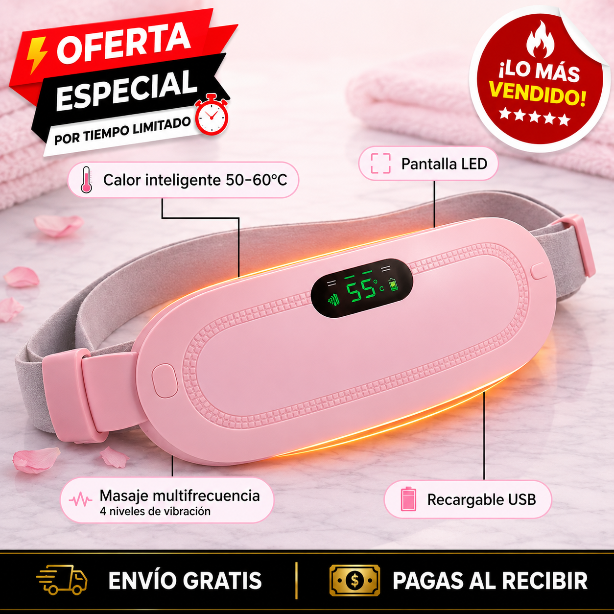 ROVIAN™ Cinturón Térmico Inteligente + ENVIO GRATIS