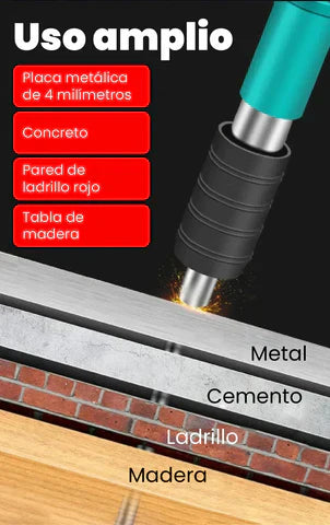 PISTOLA COMPRESORA DE CLAVOS FULMINANTE | MASTERCLAV