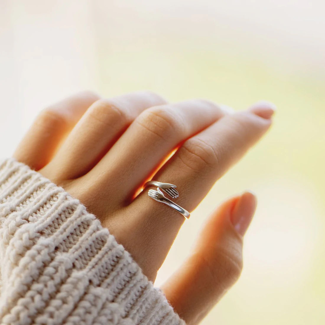 💍 ANILLO "ABRAZO ETERNO" CON TARJETA DEDICADA - OFERTA 2X1 + ENVÍO GRATIS
